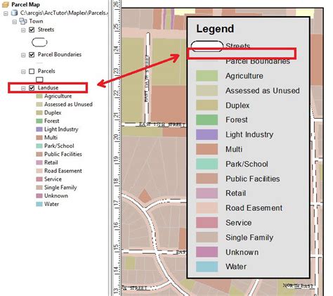 I have two data feature layers on my web map. . Remove layer name from legend arcmap